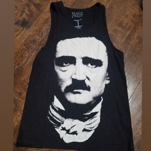 Black Craft Cult Edgar Allen Poe quote tank top